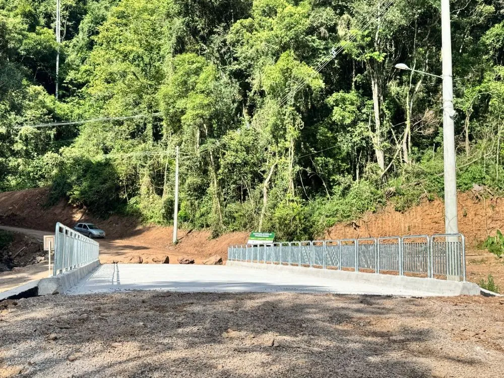 Duas pontes já foram entregues no Vale Aurora e na Linha Zemith - Foto: Prefeitura de Bento/Especial