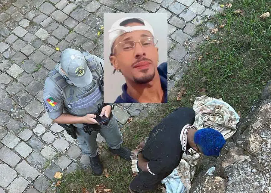 Idelmario foi capturado nas proximidades da Via Trento, no Vale dos Vinhedos - Foto: Reprodução/Especial